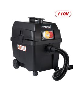 T35AL - 800W Wet & Dry M-Class Dust Extractor 110V 16A UK & Ireland only
