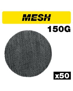 AB/125/150M/B - Mesh Random Orbital Sanding Disc 50pc 125mm 150 grit