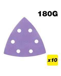 AB/OSC/180A - 93 x 93mm 180G Delta Sanding Pad, 10 Pack