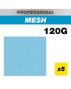 AB/QTR/120P - 115 x 107mm 120G Pro Mesh Quarter Sheet Sanding Pad, 5 Pack