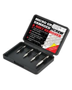 GRAB/ME1/SET - Trend Grabit Screw Extractor Set - 4 piece set for removing damaged screws and bolts from 3mm to 6mm diameter