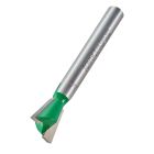 C041AX1/4TC - Dovetail cutter angle=104 degrees 12.7mm diameter