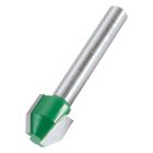 C047AX1/4TC - Trend CraftPro 1/4in Combi Trimmer 60 Degree Angle Bit 12.7mm x 12.7