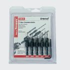 SNAP/CSTC/SET - Trend Snappy 5 piece TCT Countersink Set